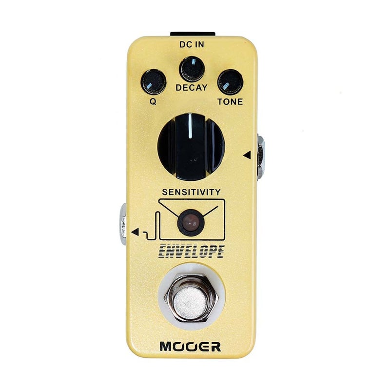 MOOER - Analog envelope filter, dynamic automatic Wah pedal, exaggerated funk, subtle and sensual, static frequency filter effects for guitar and bass. - Image 1